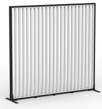 Studio Divide Slat Floor Standing Room Divider - 1500mm high - 5 sizes