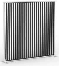 Studio Divide Slat Floor Standing Room Divider - 1800mm high - 5 sizes