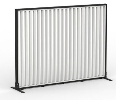 Studio Divide Slat Floor Standing Room Divider - 1200mm high - 5 sizes