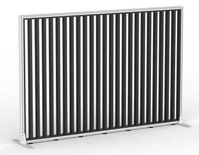 Studio Divide Slat Floor Standing Room Divider - 1200mm high - 5 sizes