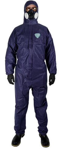 Sureshield SMS Navy Coveralls - Pack of 50 - 6 Sizes