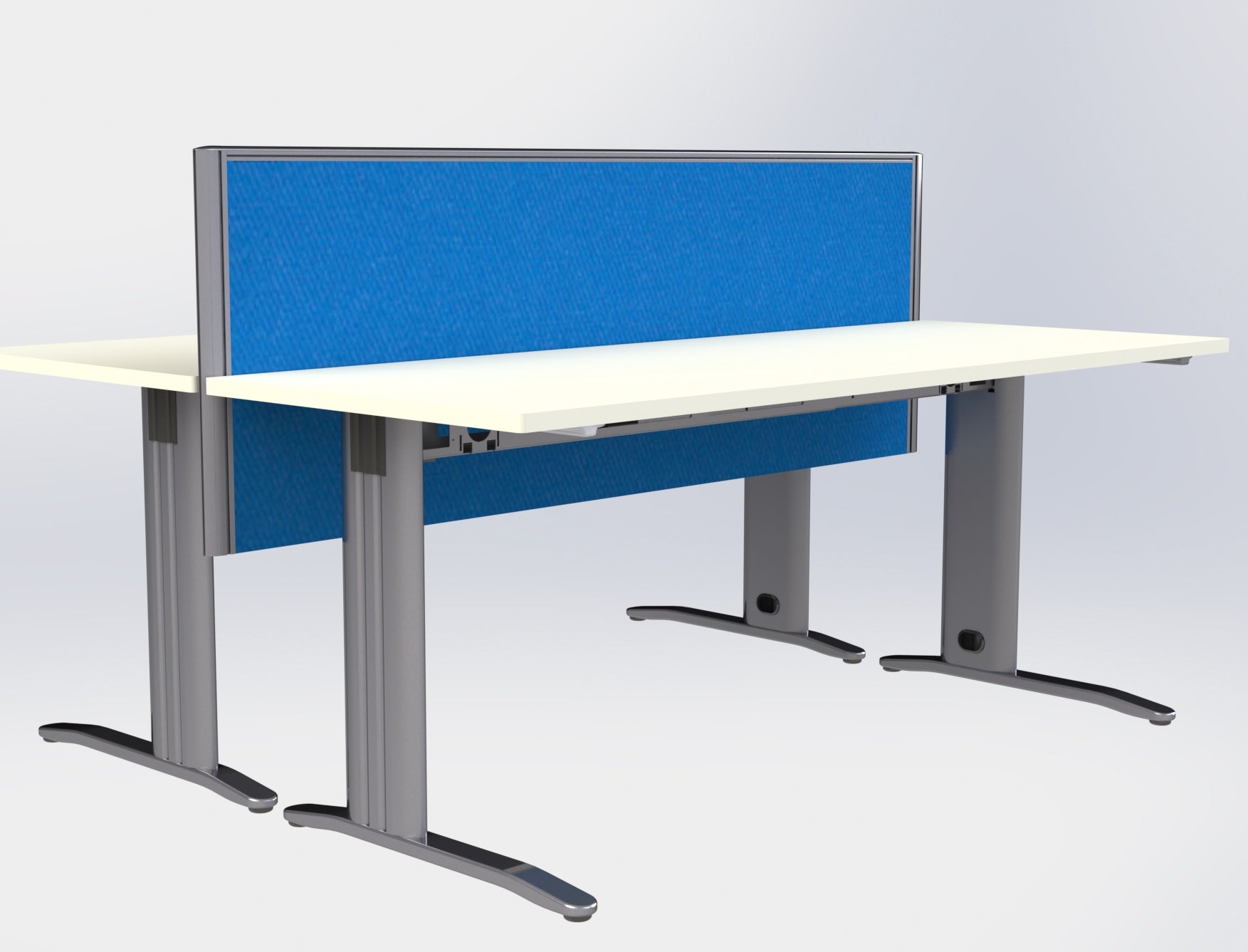 Swift Shared Desk Pod of 2 - Back to Back