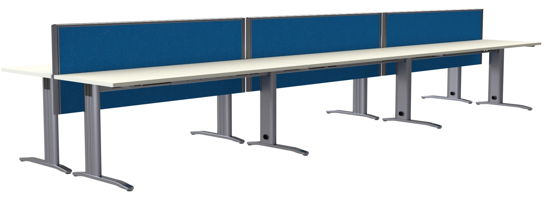 Swift Shared Desk Pod of 6 - Back to Back