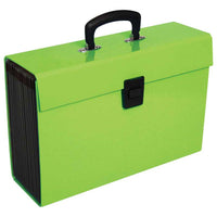 Vivid Expanding 19 Pocket Filing Carry Case - 3 Colours