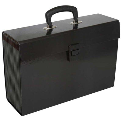 Vivid Expanding 19 Pocket Filing Carry Case - 3 Colours