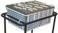 Powder-coated Frame for Suspension Files in 47 Litre Basket