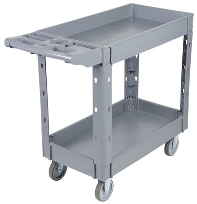 Small Heavy Duty Plastic Service Trolley - 2 or 3 Level