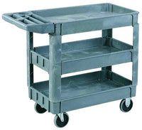 Small Heavy Duty Plastic Service Trolley - 2 or 3 Level
