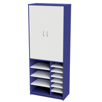 Wall Cupboard Unit with Shelves - 2 Configurations