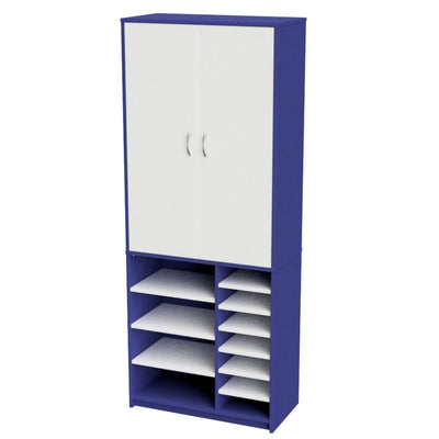 Wall Cupboard Unit with Shelves - 2 Configurations