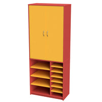 Wall Cupboard Unit with Shelves - 2 Configurations