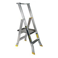 Warthog Heavy Duty Aluminium Platform Ladders - 2 - 8 Steps