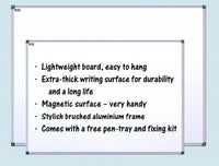 WITAX Acrylic Single-sided Whiteboard - 3 Sizes